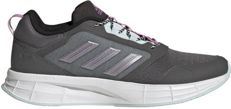 adidas Performance Duramo Protect hardloopschoenen grijs paars