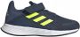 Adidas Perfor ce Duramo Sl Classic sneakers donkerblauw geel zilver kids - Thumbnail 1