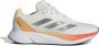 Adidas Performance Duramo SL hardloopschoenen beige wit oranje - Thumbnail 1