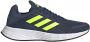 Adidas Perfor ce Duramo SL hardloopschoenen donkerblauw geel zilver kids - Thumbnail 1