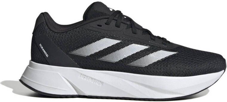 Adidas Performance Duramo SL hardloopschoenen zwart wit antraciet
