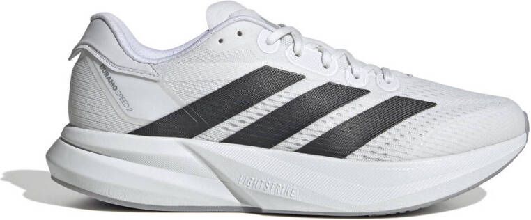 Adidas Performance Duramo Speed 2 hardloopschoenen wit zwart