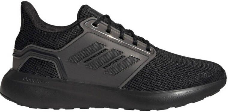 Adidas Performance EQ19 hardloopschoenen zwart wit grijs