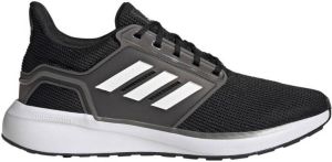 Adidas Performance EQ19 hardloopschoenen zwart wit grijs