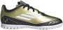 Adidas Perfor ce F50 Club Messi voetbalschoenen metallic goud wit zwart Imitatieleer 37 1 3 - Thumbnail 1