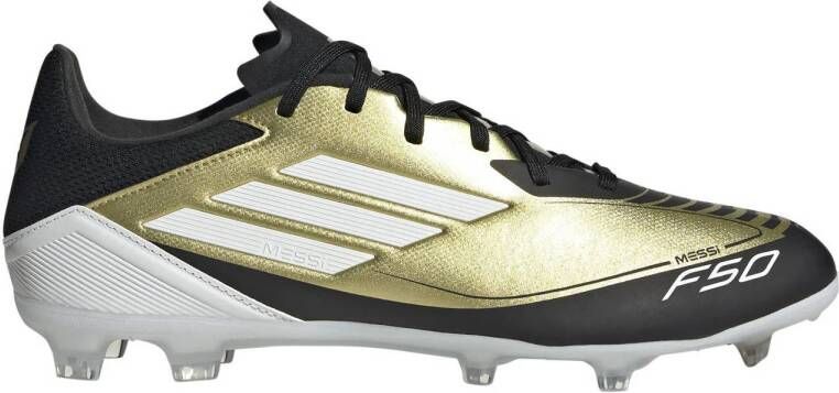 Adidas Perfor ce F50 League Messi senior voetbalschoenen goudmetallic wit zwart