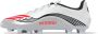Adidas Perfor ce F50 Messi Club voetbalschoenen wit rood grijs - Thumbnail 1