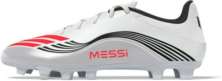 Adidas Perfor ce F50 Messi Club Firm Multi-Ground Boots Unisex Wit