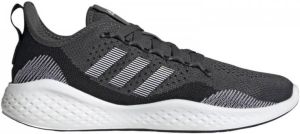 Adidas Performance Fluidflow 2.0 hardloopschoenen zwart wit grijs