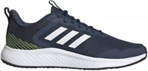 Adidas Performance Fluidstreet hardloopschoenen donkerblauw wit