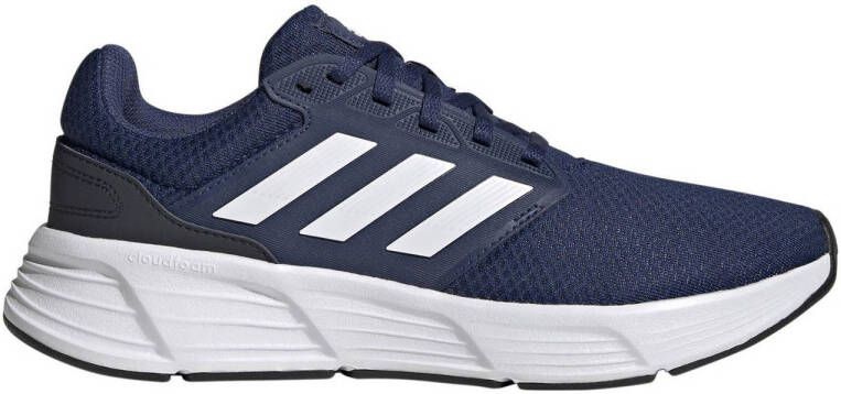 Adidas Performance Galaxy 6 hardloopschoenen donkerblauw wit