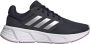 Adidas Performance Galaxy 6 hardloopschoenen donkerblauw zilver lila - Thumbnail 1
