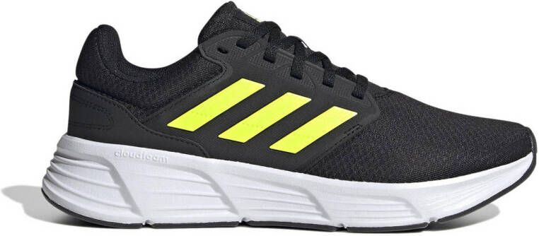 adidas Performance Galaxy 6 hardloopschoenen zwart geel antraciet