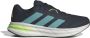 Adidas Performance Galaxy 7 hardloopschoenen zwart blauw - Thumbnail 1