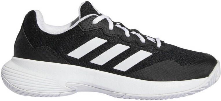 adidas Performance GameCourt 2 tennisschoenen zwart wit