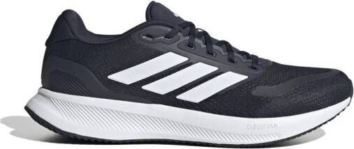 Adidas Performance Runfalcon 5 hardloopschoenen donkerblauw wit zwart