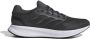 Adidas Performance Runfalcon 5 hardloopschoenen grijs zwart wit - Thumbnail 1