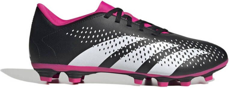 Adidas Perfor ce Predator Accuracy.4 FxG Sr. voetbalschoenen zwart wit fuchsia