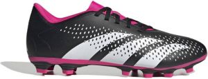Adidas Performance Predator Accuracy.4 FxG voetbalschoenen zwart wit fuchsia