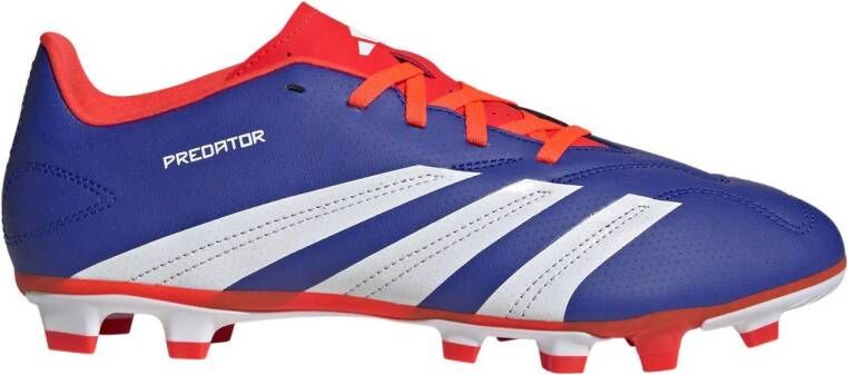 Adidas Performance Predator Club senior voetbalschoenen blauw wit rood