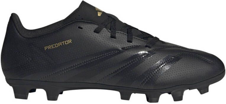 Adidas Performance Predator Club senior voetbalschoenen zwart antraciet goud