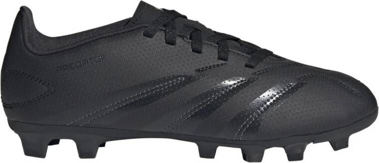 adidas Performance Predator Club TxG Jr. voetbalschoenen zwart antraciet