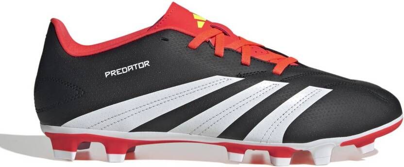 adidas Performance Predator Club TxG Sr. voetbalschoenen zwart wit rood