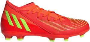 Adidas Perfor ce Predator Edge.3 FG Jr. voetbalschoenen oranje limegroen zwart