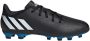 Adidas Kids adidas Predator Edge.4 Gras Kunstgras Voetbalschoenen(FxG)Kids Zwart Wit Blauw - Thumbnail 1