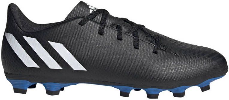 adidas Performance Predator Edge.4 FxG voetbalschoenen zwart wit rood