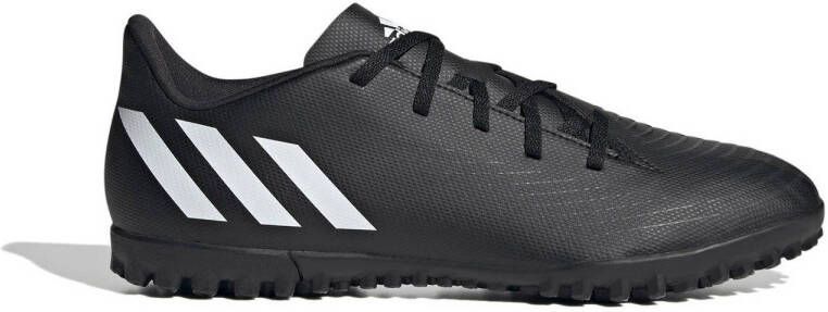 adidas Performance Predator Edge.4 TF Sr. voetbalschoenen zwart wit