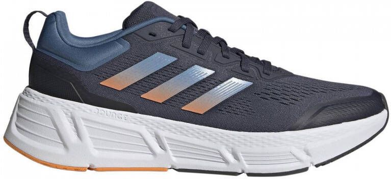 Adidas Performance Questar hardloopschoenen Questar donkerblauw blauw oranje