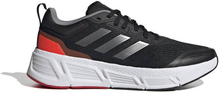 Adidas Performance Questar hardloopschoenen zwart antraciet rood