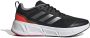 Adidas Performance Questar hardloopschoenen zwart antraciet rood - Thumbnail 1