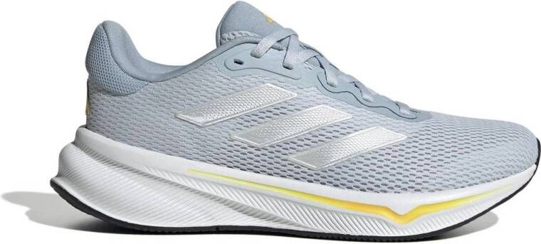Adidas Performance Response Run hardloopschoenen grijs wit geel