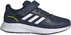 Adidas Performance Runfalcon 2.0 Classic hardloopschoenen donkerblauw wit kids