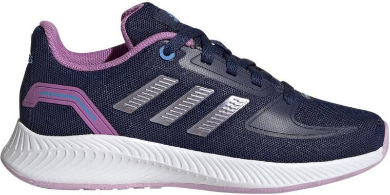 Adidas Sportswear Runfalcon 2.0 K Sneaker Sneakers Schoenen dark blue matt purple met. pulse lilac maat: 28 beschikbare maaten:28 31 34