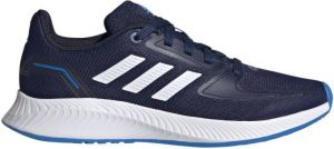 Adidas Performance Runfalcon 2.0 Classic sneakers donkerblauw wit kids