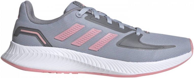 adidas Performance Runfalcon 2.0 Classic sneakers zilver roze grijs kids