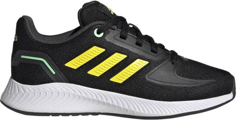 Adidas Perfor ce Runfalcon 2.0 Classic sneakers zwart geel groen kids