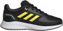 Adidas Perfor ce Runfalcon 2.0 Classic sneakers zwart geel groen kids - Thumbnail 1