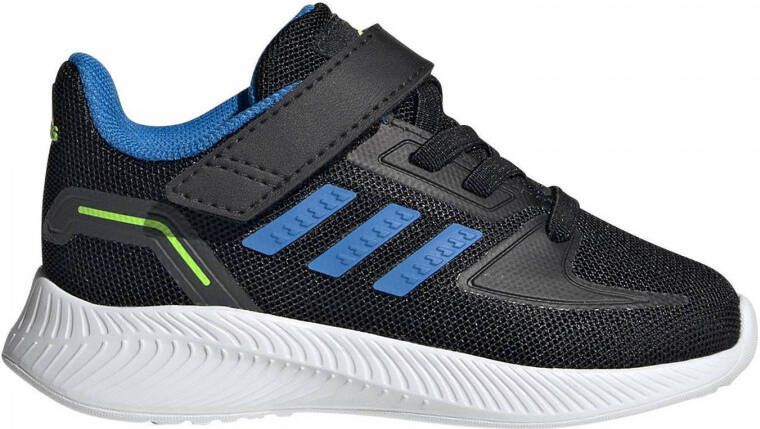 Adidas Perfor ce Runfalcon 2.0 Classic sneakers zwart kobaltblauw wit