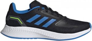 Adidas Performance Runfalcon 2.0 Classic sneakers zwart kobaltblauw wit kids