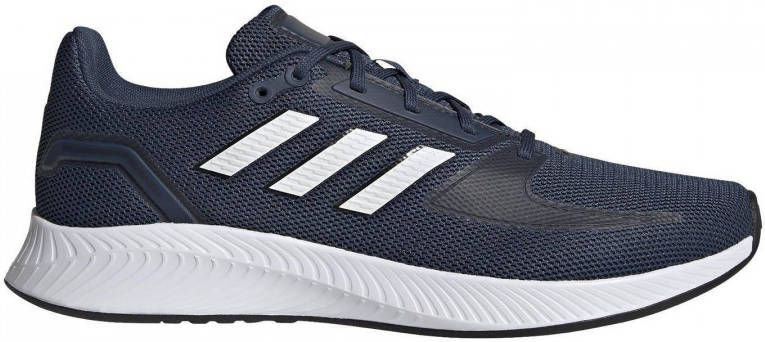 Adidas Performance Runfalcon 2.0 hardloopschoenen blauw wit donkerblauw