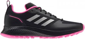 Adidas Perfor ce Runfalcon 2.0 hardloopschoenen trail zwart zilver roze