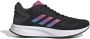 Adidas Duramo 10 Dames Sportschoenen Core Black Pulse Blue Team Real Magenta - Thumbnail 1