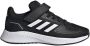 Adidas SPORTSWEAR Runfalcon 2.0 El Hardloopschoenen Kid Core Black Ftwr White Silver Metalic - Thumbnail 1