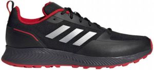 Adidas Performance Runfalcon 2.0 hardloopschoenen trail zwart zilver grijs