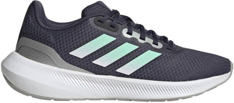 Adidas Performance Runfalcon 3.0 hardloopschoenen lichtblauw zilvergrijs