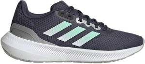 Adidas Performance Runfalcon 3.0 hardloopschoenen blauw mintgroen